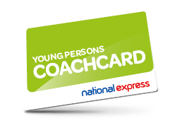 Young Persons Coach card with National Express