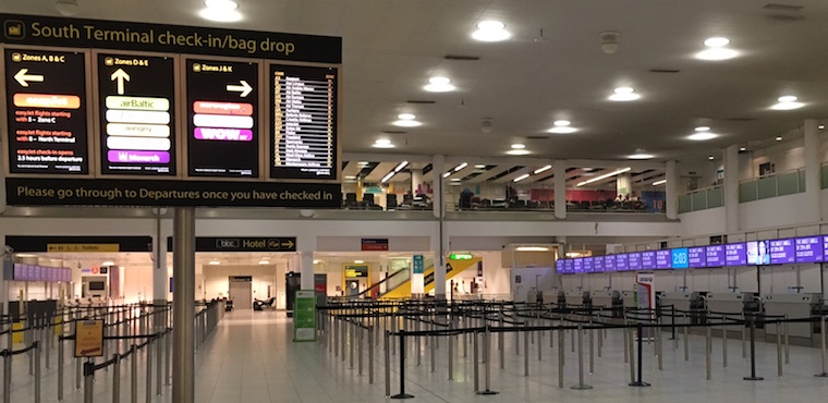 Gatwick Airport South Terminal Information And Facilities