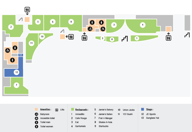 Gatwick North Terminal Maps Gatwick Airport Guide