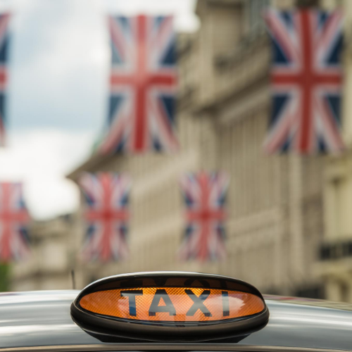 taxi sign